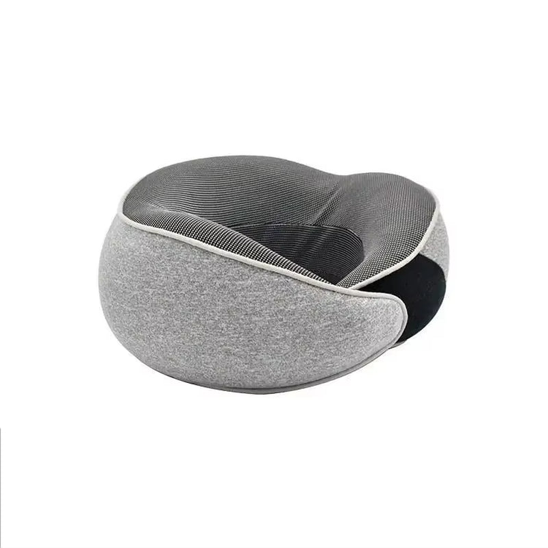 Travel Neck Pillow Car Neck Memory Foam Pillow U-Shaped Portable Auto Headrest Pillow Adjustable Traveling Sleeping Neck Pillow